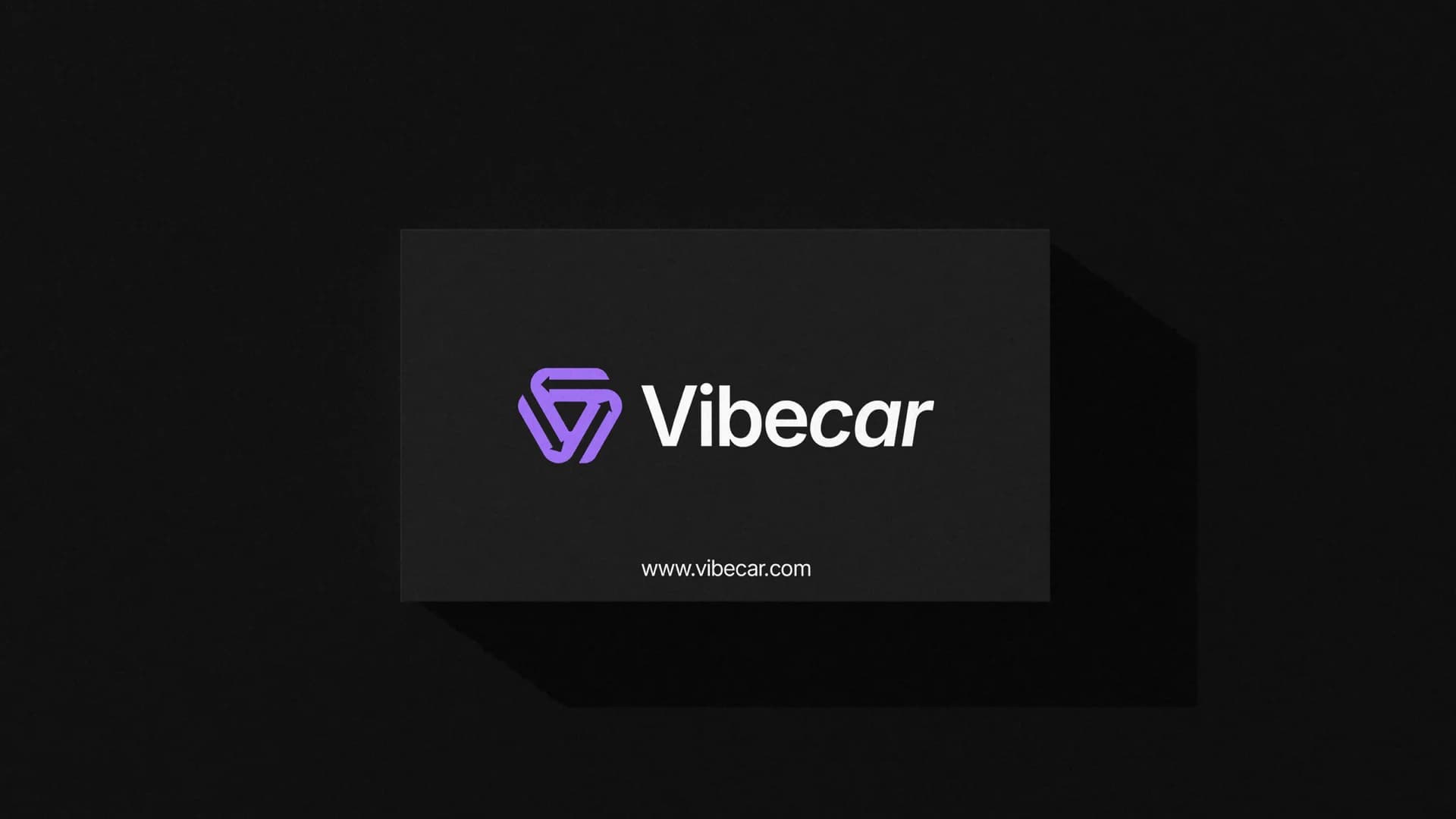 Vibecar — Carte de visite professionnelle