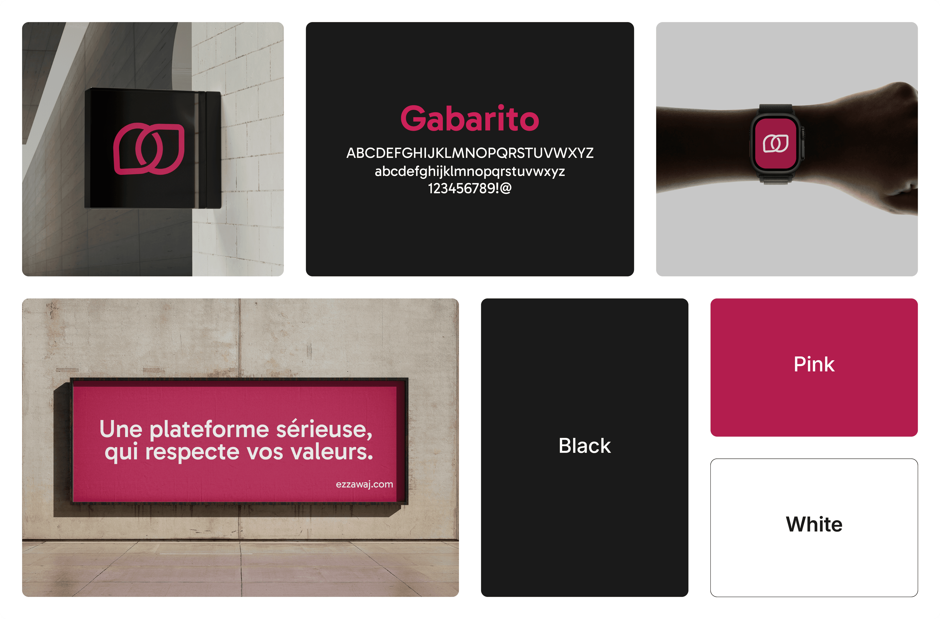 Bento identité visuelle Logosima
